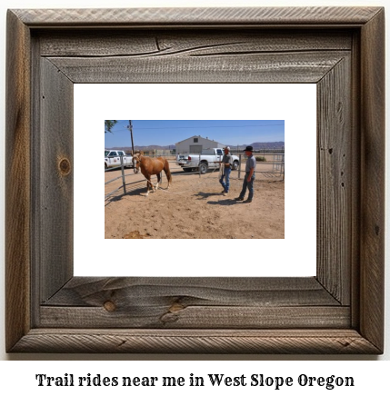 trail rides near me in West Slope, Oregon